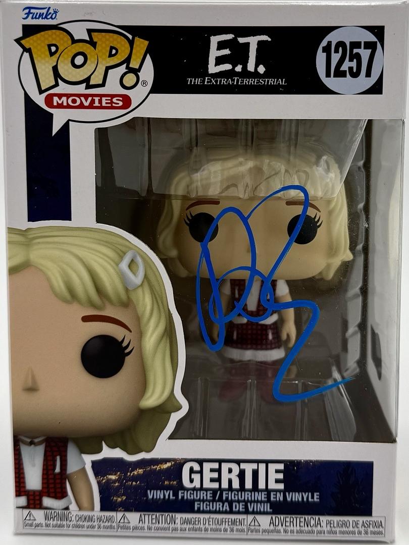 Drew Barrymore Signed Funko Pop #1257 Gertie (E.T)  - Beckett COA