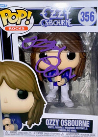 Ozzy Osbourne Signed Funko Pop #356 (Purple Ink) -  Beckett COA #1