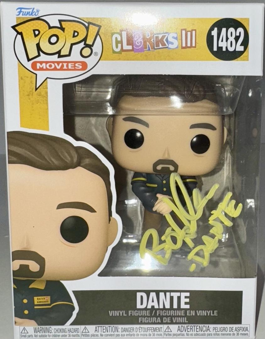 Brian O'Halloran Signed Funko Pop #1482 "Dante" (Clerks) - JSA COA #03