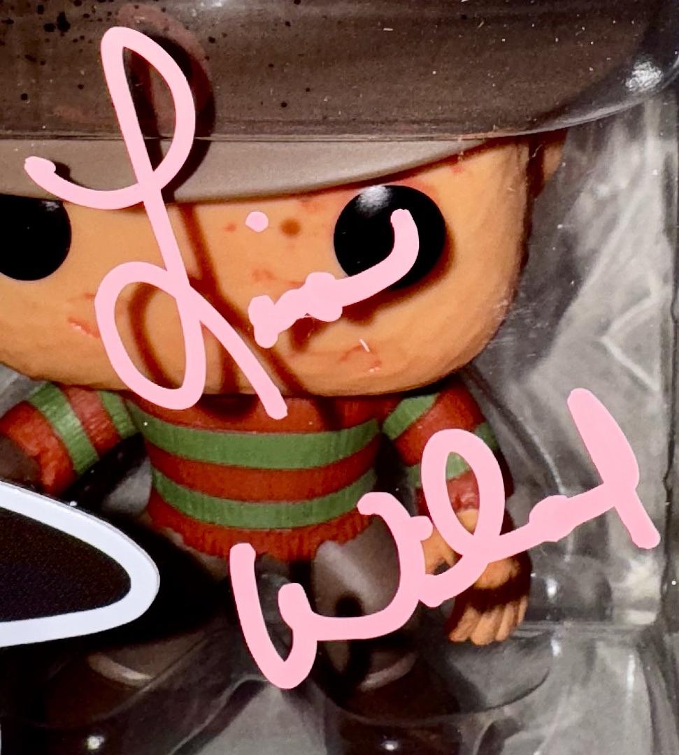 Lisa Wilcox Signed Funko Pop #02 Freddy Krueger (Nightmare On Elm Street)  - SWAU #03