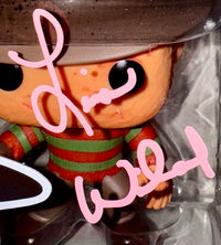 Lisa Wilcox Signed Funko Pop #02 Freddy Krueger (Nightmare On Elm Street)  - SWAU #03