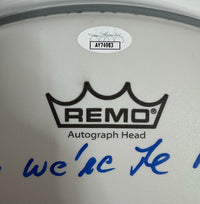 Mickey Dolenz Signed Drum Head (The Monkees) - JSA COA