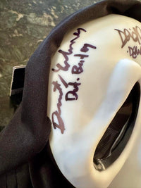 Dermot Mulroney, David Arquette, Jamie Kennedy Signed Scream Mask - JSA COA #01
