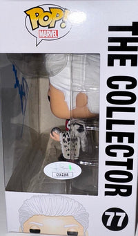 Benicio Del Toro Signed Funko Pop #77 The Collector (GOTG)  - JSA COA