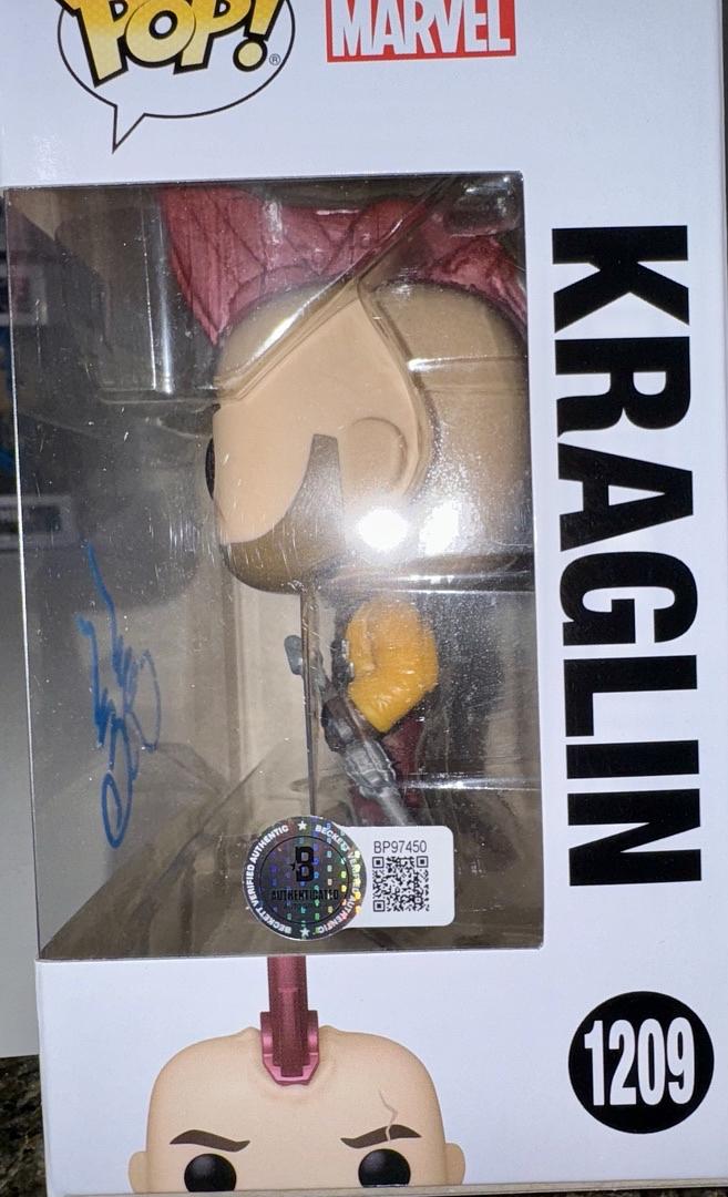 Sean Gunn Signed Funko Pop #1209 "Kraglin" (GOTG) - Beckett COA