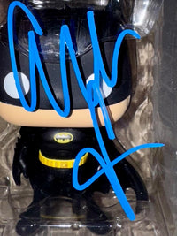Christian Bale Signed Funko Pop #144 "Batman" - Beckett COA
