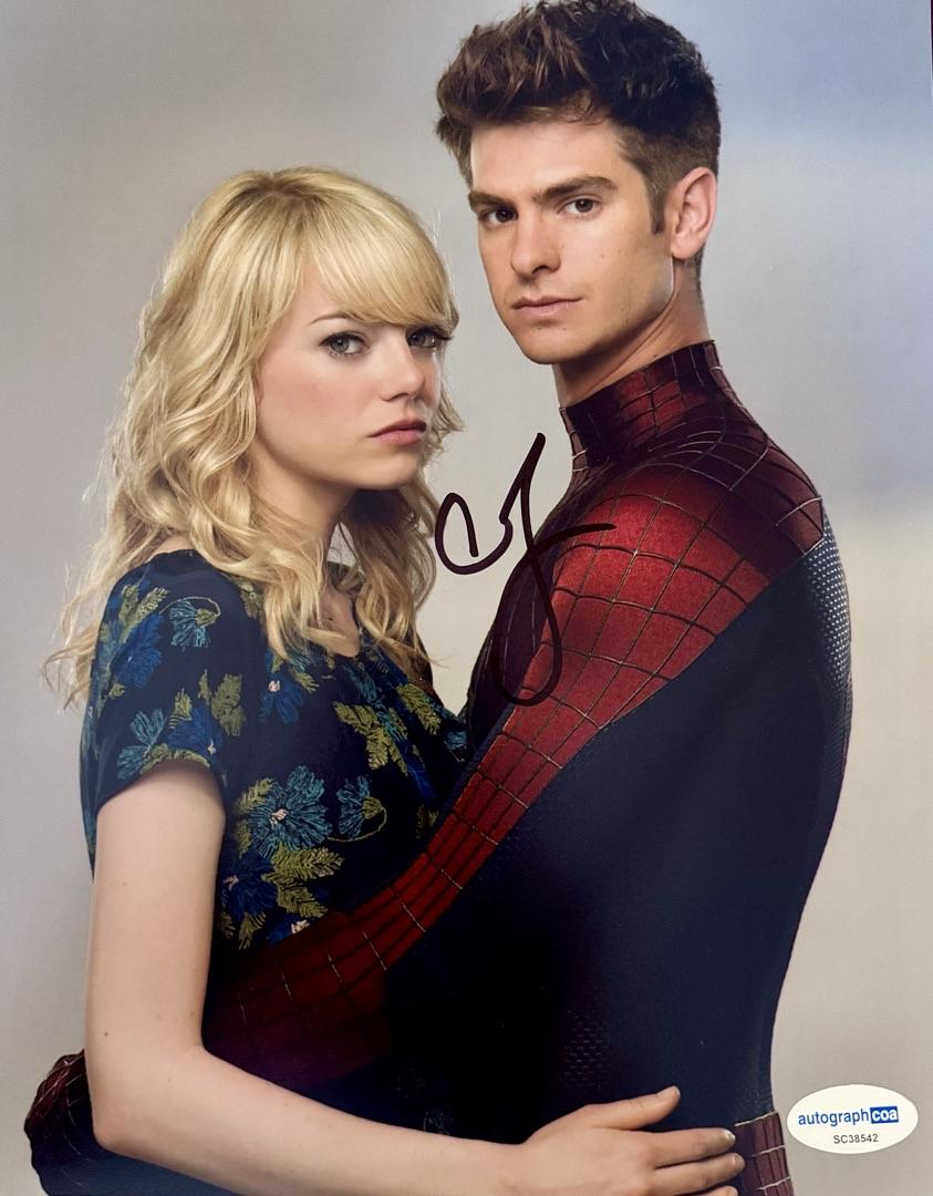 Emma Stone Signed 8x10 Photo (Spider-Man) - ACOA