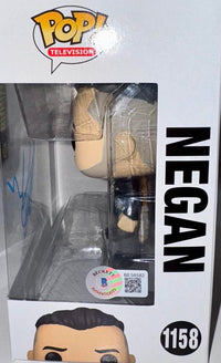 Jeffrey Dean Morgan Signed Funko Pop #1158 "Negan" (Walking Dead) - Beckett COA #01