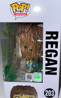 Linda Blair Signed Funko Pop #203 Regan (The Exorcist) w/inscription and character name - OC Celebrity Marketing #01