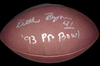 Keith Byars Signed Replica Football w/ "93 Pro Bowl" Inscription - Schwartz COA