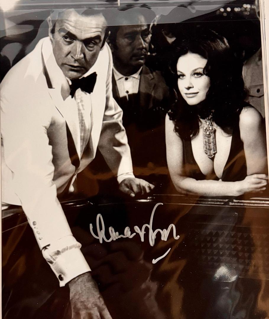 Lana Wood Signed 8x10 (James Bond) - JSA COA