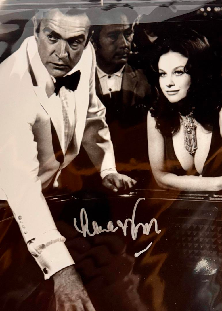 Lana Wood Signed 8x10 (James Bond) - JSA COA