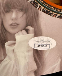 Taylor Swift Signed Black/Blonde Guitar - JSA COA #04