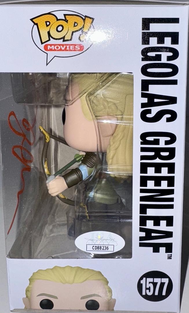 Orlando Bloom Signed Funko Pop #1577 "Legolas" (LOTR) - JSA COA #01
