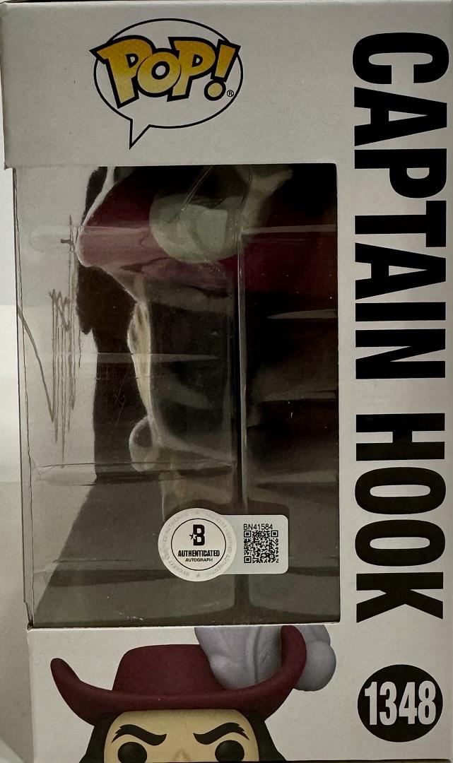 Dustin Hoffman Signed Funko Pop #1348 "Captain Hook" (Peter Pan) - Beckett COA
