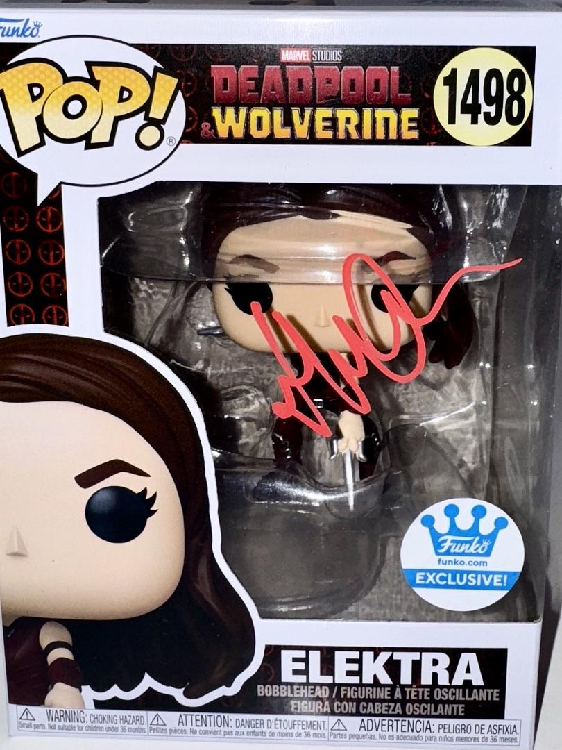 Jennifer Garner Signed Funko Pop #1498 "Elektra" Deadpool & Wolverine - PSA COA