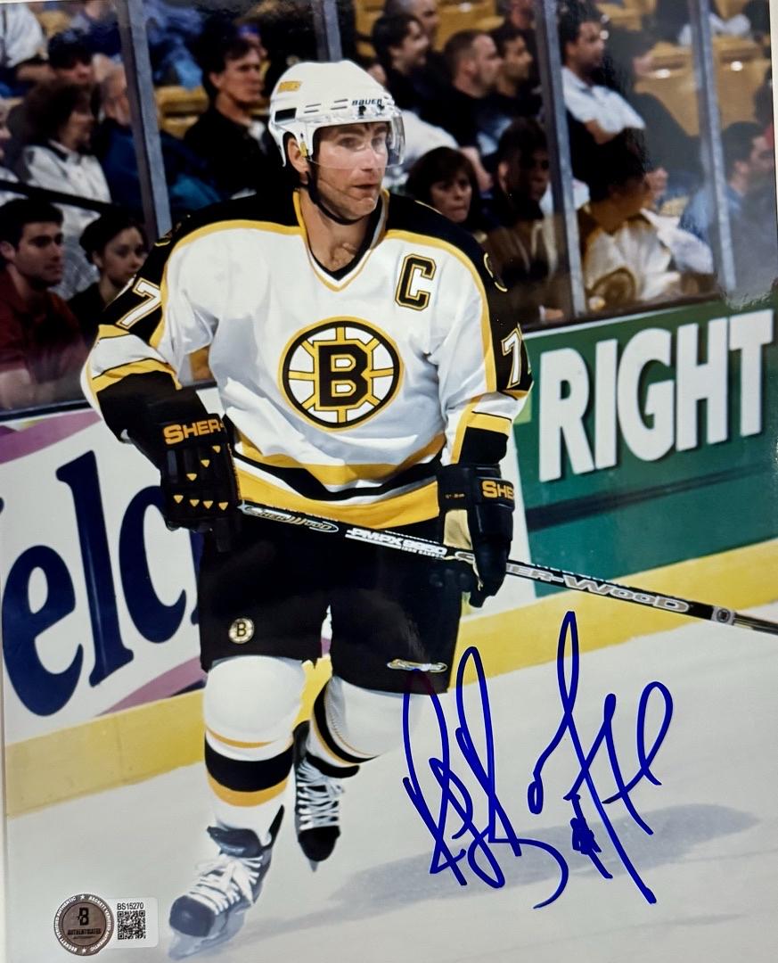 Ray Bourque Signed 8x10 Photo Boston Bruins - Beckett COA