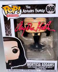 Anjelica Huston Signed Funko Pop #809 "Morticia Addams" (Addams Family) - Beckett COA