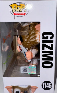 Howie Mandel Joe Dante Signed Funko Pop #1146 "Gizmo" (Gremlins) - OC Celebrity Marketing #03