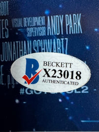 Chris Pratt Signed 12x18 Photo (GOTG Volume 2) - Beckett COA #03