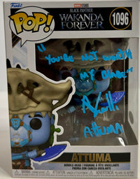 Alex Livinalli Signed Funko Pop #1096 "Attuma" (Black Panther) w/Quote - JSA COA #02