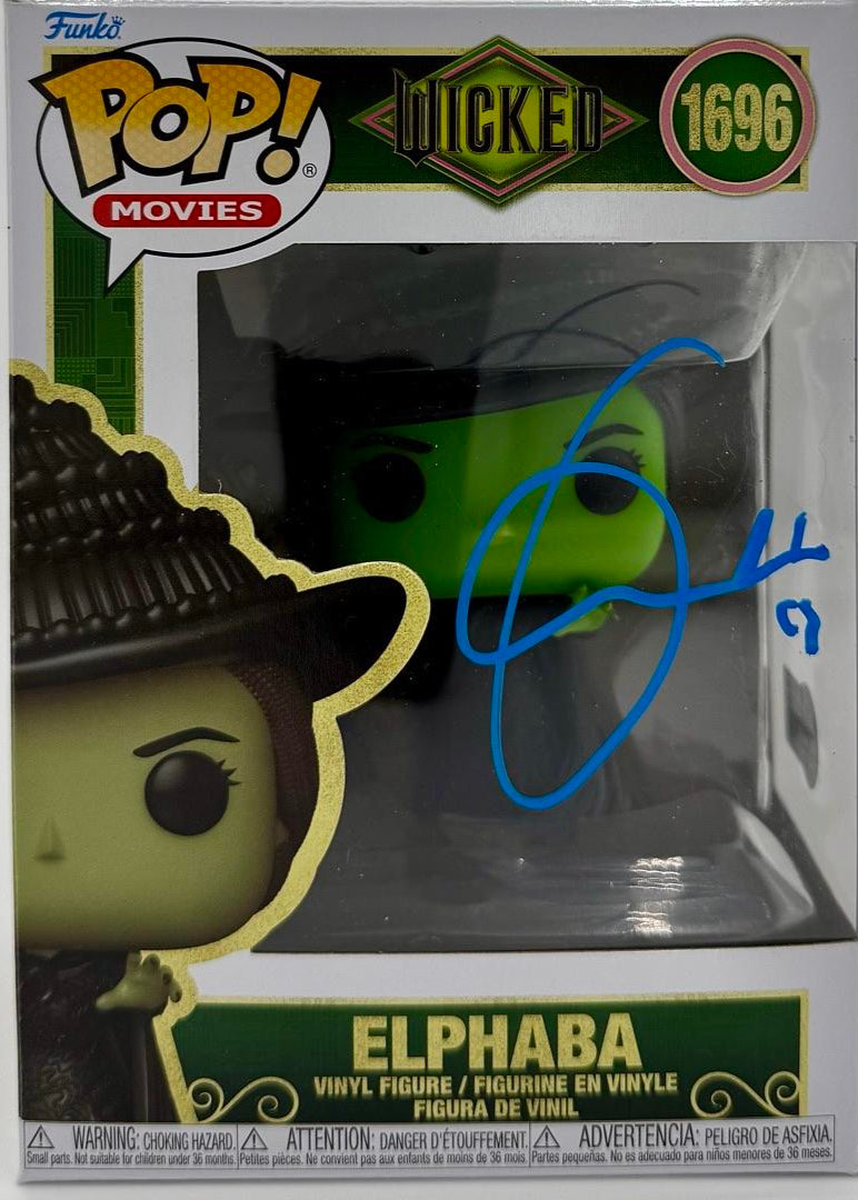 Cynthia Erivo Signed Funko Pop #1696 "Elphaba" (Wicked) - Beckett COA #05