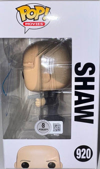Jason Statham Signed Funko Pop #920 Hobbs & Shaw *RARE* - Beckett COA #2