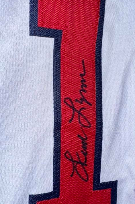 Fred Lynn Signed Custom Red Sox Jersey w/ "75 ROY & 75 MVP Inscription" -  Sure Shot COA