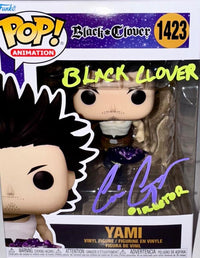 Cris George Signed Funko Pop #1423 Yami (Black Clover) - OC Celebrity Marketing
