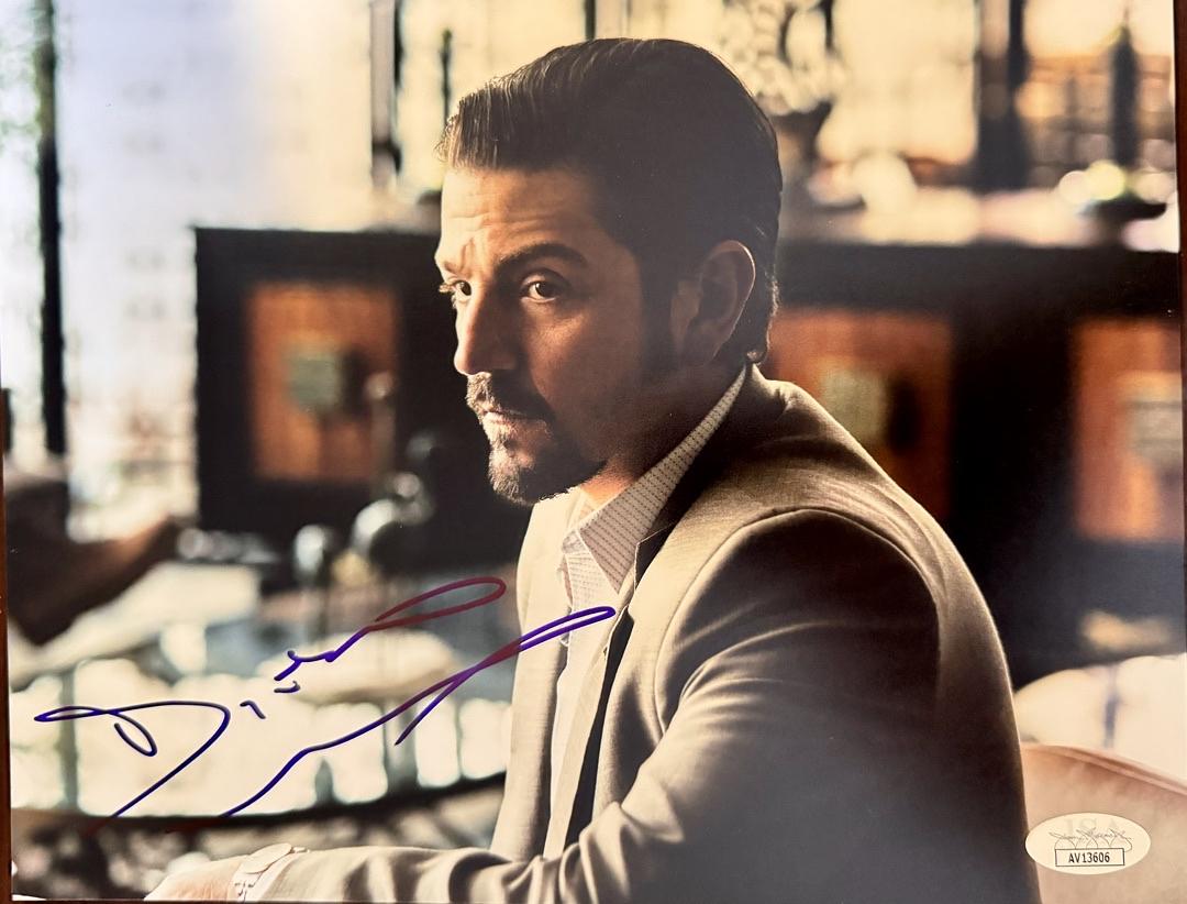 Diego Luna Signed 8x10 Photos (Narcos) - JSA COA