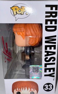 James Phelps Signed Funko Pop #33 "Fred Weasley" (Harry Potter) - Official Pix