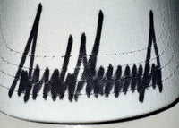 Donald Trump Signed MAGA Hat/Cap (White) - Beckett COA w/full letter of authenticity