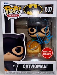 Halle Berry Signed Funko Pop #507 Catwoman (Blue Ink) - Beckett COA #2