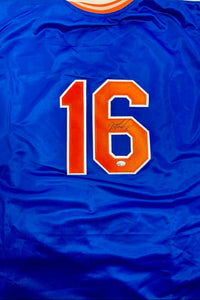 Dwight Gooden Signed Custom Blue Mets Jersey - SureShot COA