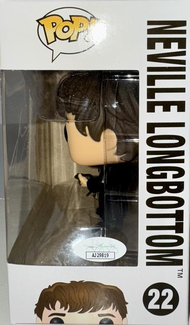 Matthew Lewis Signed Funko Pop #22 "Neville Longbottom" (Harry Potter) - Beckett COA #03