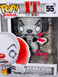 Tim Curry Signed Funko Pop #55 "Pennywise" (IT) - OC Celebrity Marketing COA