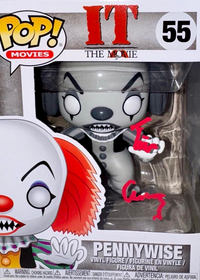 Tim Curry Signed Funko Pop #55 "Pennywise" (IT) - OC Celebrity Marketing COA