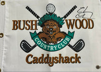 Chevy Chase Signed Golf Flag (Caddieshack) - Beckett COA