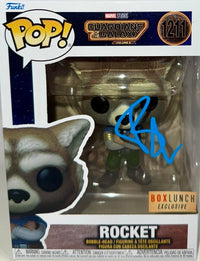 Bradley Cooper Signed ExclusiveFunko Pop #1211 "Rocket Raccoon" (GOTG) - Beckett COA #07