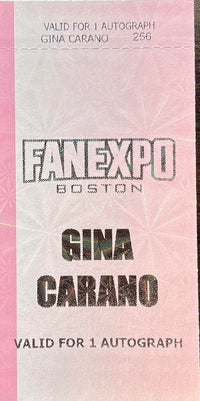 Gina Carano Signed 8x10 Photo (Deadpool) - Beckett COA