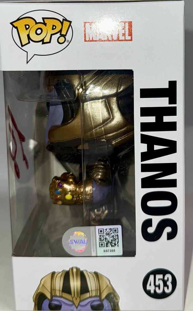 Josh Brolin Signed Funko Pop #453 "Thanos" (Avengers) - SWAU