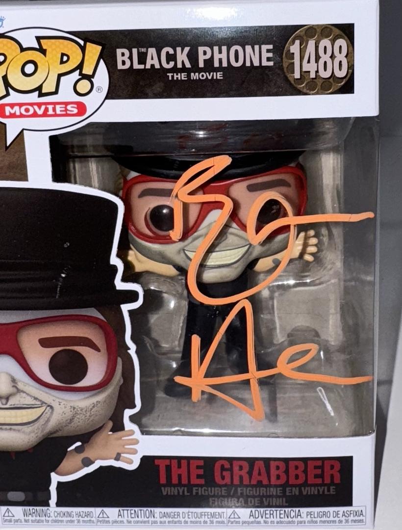 Ethan Hawke Signed Funko Pop #1488 "The Grabber" (Black Phone) - OC Celebrity Marketing
