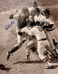 Carlton Fisk Signed 16x20 Photo Boston Red Sox - NEP COA