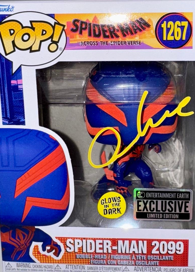 Oscar Isaac signed Funko Pop #1267 "Spider-Man 2099" - Beckett COA