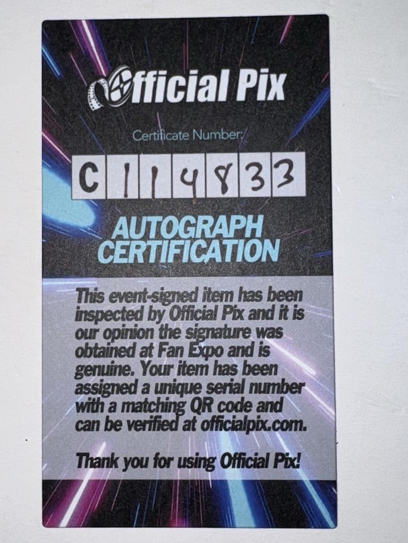 Bonnie Wright Signed Funko Pop #50 "Ginny Weasley" (Harry Potter) - Official Pix #02