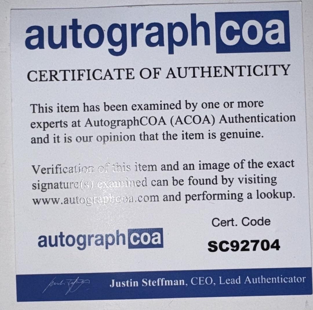 Donald Trump Signed Guitar - ACOA