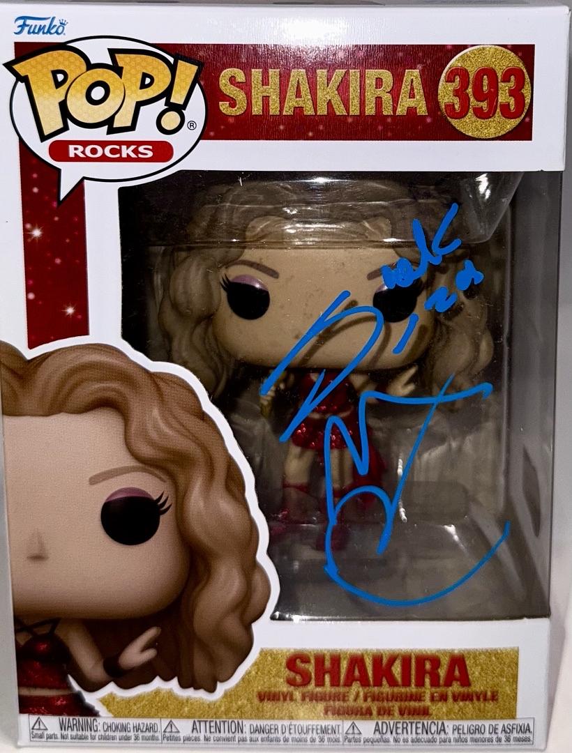 Shakira Signed Funko Pop #393 *RARE*  - Beckett COA