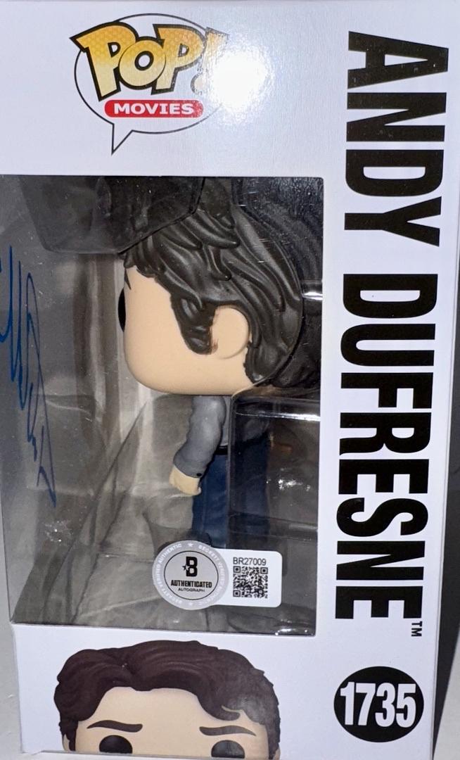 Tim Robbins Signed Funko Pop #1735 "Andy Dufresne" (Shawshank Redemption) - Beckett COA #02