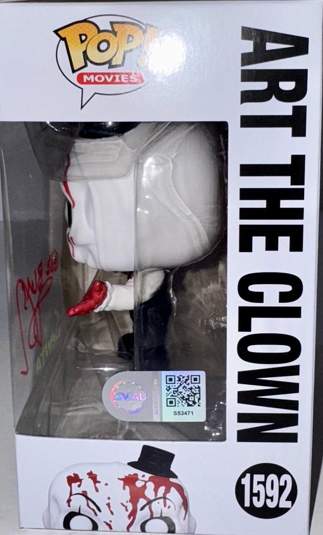 Daniel Roebuck Signed Funko Pop #1592 Art The Clown (Terrifier) - SWAU