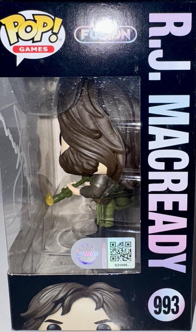 Kurt Russell Signed Funko Pop #993 R.J. Macready The Thing -  SWAU COA